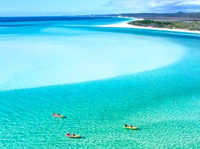 modernfashionideas | Kayak in Turquoise Bay: Paddle through the clear waters of Turquoise Bay