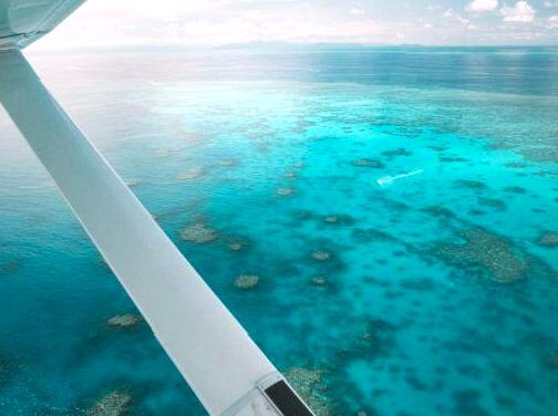 modernfashionideas | Take a Scenic Flight Over the Reef: Get a bird's-eye view of the reef on a scenic flight.