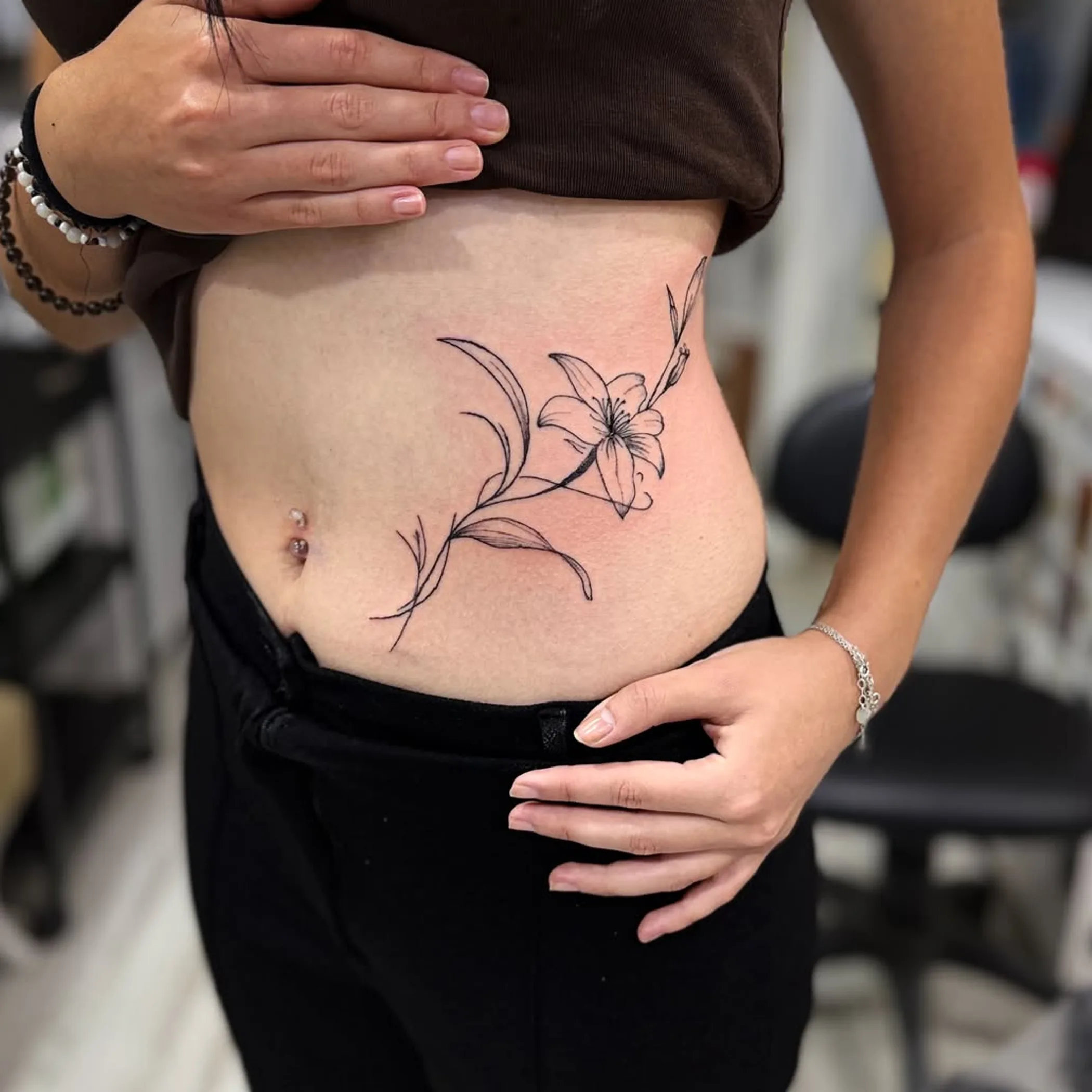 tattoo on inner wrist close-up