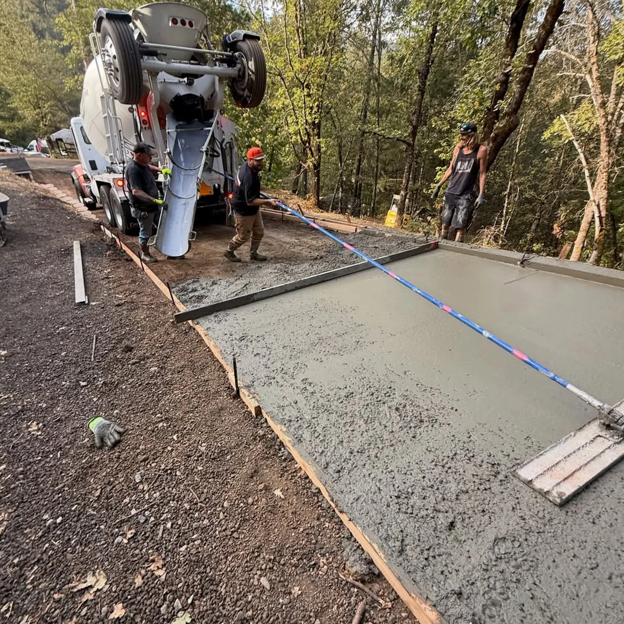 concrete restoration construction photo